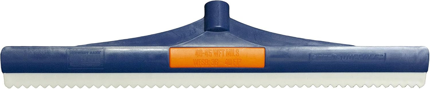 Midwest Rake 18" SpeedSqueegee, 15–20 Mil – Polymer Frame, Color Coded, Epoxy & Urethane Flooring Tool – SKU 47762