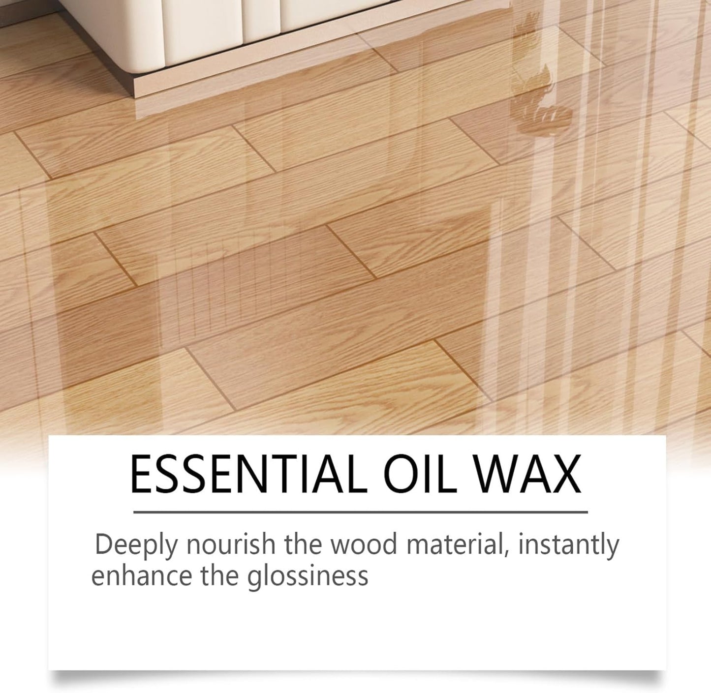 Beeswax Wood Polish Spray, Beeswax Essential Oil Wax, Bees Wax Furniture Polishs And Cleaner, For Wooden Furniture And Floor, 120ml/4 Fl Oz (2PC)