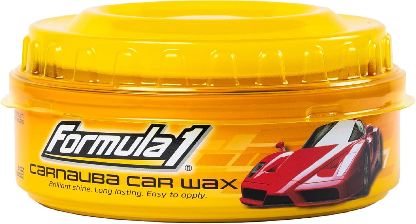 Formula 1 Fast Wax Carnauba Detailing Spray – Car Wax for Natural Gloss – Easy to Use Exterior Detailing Supplies for All Paint Finishes (16 ounce)