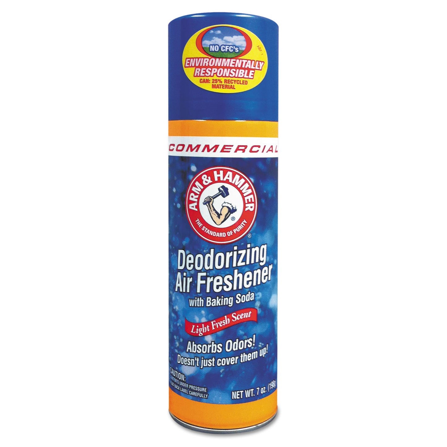 Baking Soda Air Freshener, Aerosol, Light Fresh, 7 oz