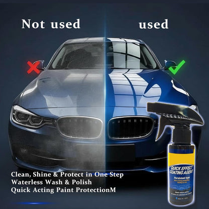 Glass Guard, Glass Oil Film Remover for Car, Grease Film Remover Paste,Roll-On Glass Compound with Cleaning Board, Removes Oil Film & Smudges, Improve Windshield Clarity for Safe Driving (100ml+Brush)