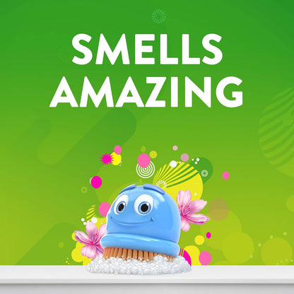 Scrubbing Bubbles Toilet Bowl Cleaning Gel, Non-Bleach Bathroom Cleaner, Gets Rid of Limescale and Hard Water + Rust Stains, Rainshower Scent, 24oz