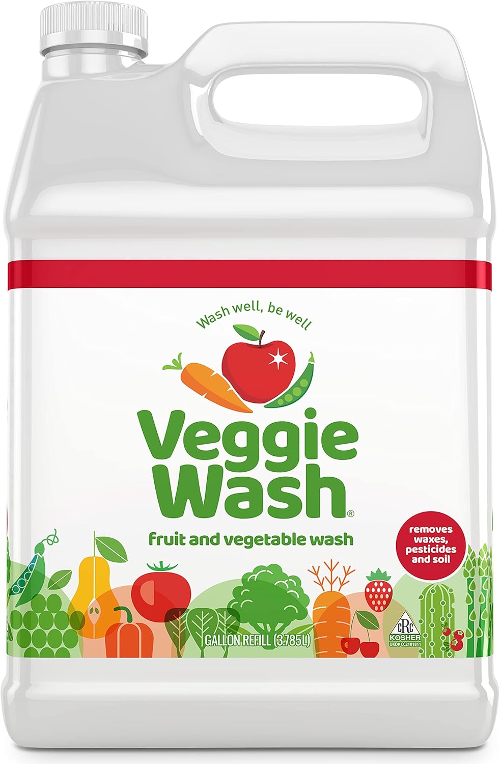 Veggie Wash Fruit & Vegetable Wash, Produce Wash and Cleaner, 16-Fluid Ounce, Pack of 2, Packaging May Vary