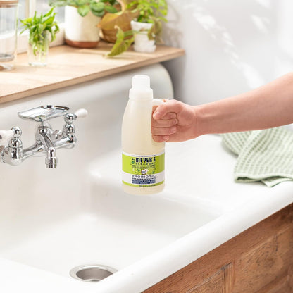 MRS. MEYER'S CLEAN DAY Probiotic Drain Maintenance Liquid, Lavender, Freshens Disposals and Drains, 32 Fl Oz