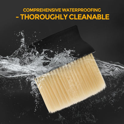 7PCS Car Detailing Brush Kit - Ultra Soft Boars Hair Car Interior Detailing Brushes, Includes 4 Different Brushes, Multi-use for Cleaning Interior or Exterior - Perfect Car Accessory Gift