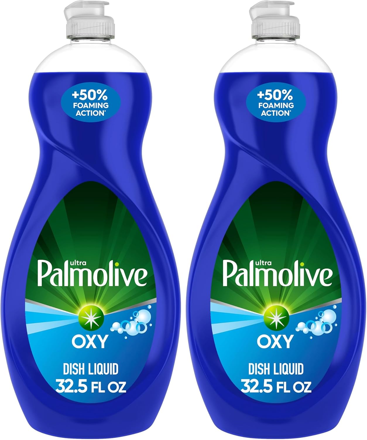 Palmolive Ultra Dishwashing Liquid Dish Soap, Oxy Power Degreaser - 32.5 Fl Oz (Pack of 4)