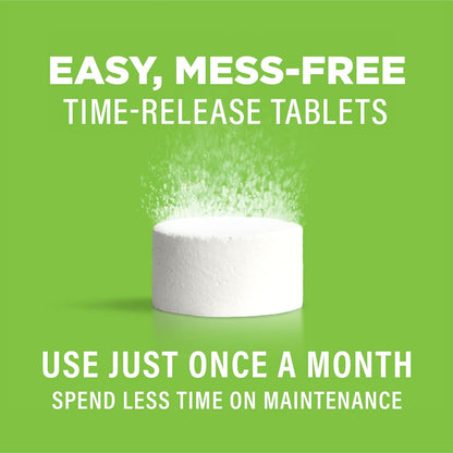 Affresh Washing Machine Cleaner, Helps Power Away Odor Causing Bacteria & Grime Deep Inside Pump, Valve & Hoses, 5 Time Release Tablets, 5 Month Supply
