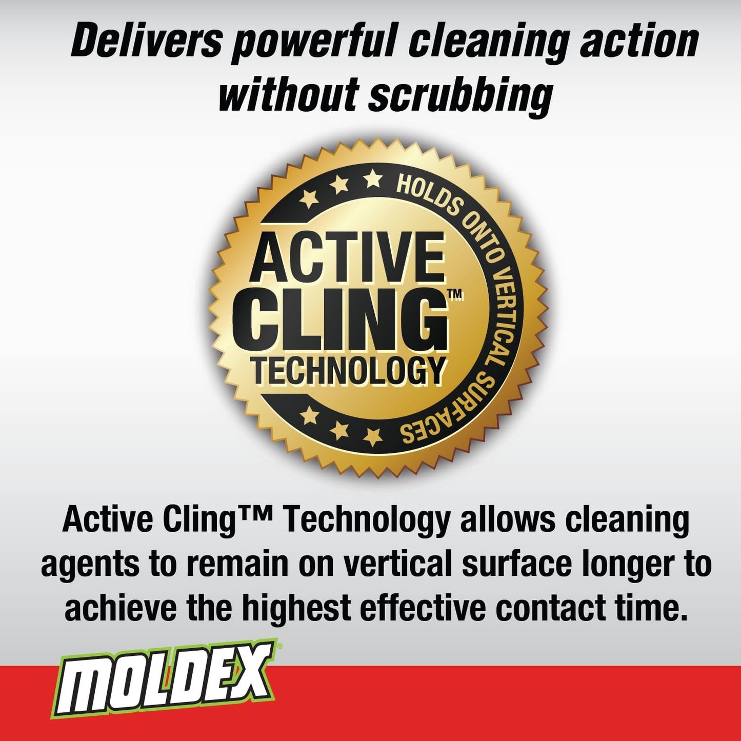 Moldex 7010 Mold & Mildew Instant Stain Remover Trigger Sprayer, 32 oz
