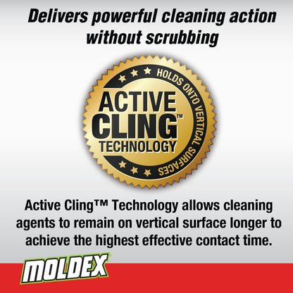 Moldex 7010 Mold & Mildew Instant Stain Remover Trigger Sprayer, 32 oz