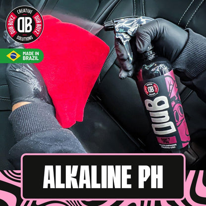 DUB BOYZ Soft Pig All-Purpose Cleaner Spray – Multi-Surface Vehicle Cleaner, Safe on Upholstery, Leather, Plastics, Metals, Fresh Scent, No Residue, 16 oz