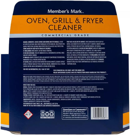 MEMBER´S MARK Oven, Grill and Fryer Cleaner (32 oz, 3 pk.)
