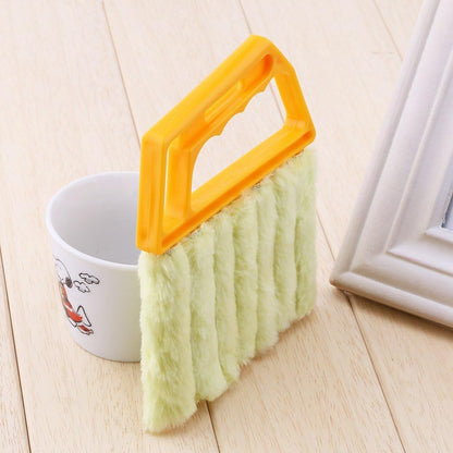 Pwshymi Window Venetian Blind Cleaner, Dust Cleaner Brusher Washable Brush Tool Dust Venetian Brush for Home