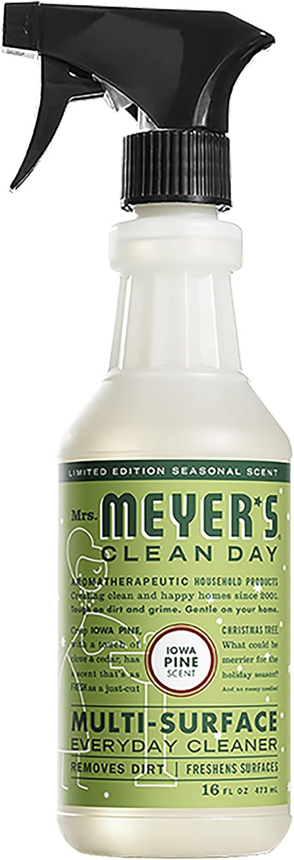 Mrs. MEYER'S Kitchen Set, Dish Soap, Hand Soap, and Multi-Surface Cleaner, 3 CT (Snowdrop)