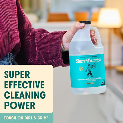 Aunt Fannie's All Purpose Household Cleaner, Multi-surface Spray, Powered by Vinegar for Kitchen, Bath, Windows and Countertops, Eucalyptus Scent (Pack of 1)