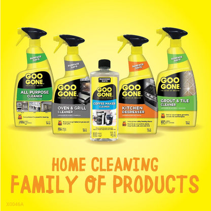 Goo Gone Grout & Tile Cleaner - 28 Ounce - Removes Tough Stains Dirt Caused By Mold Mildew Soap Scum and Hard Water Staining - Safe on Tile Ceramic Porcelain