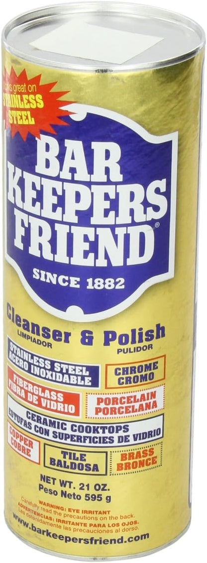 BAR KEEPERS FRIEND Powdered Cleanser 12-Ounces (1-Pack)']