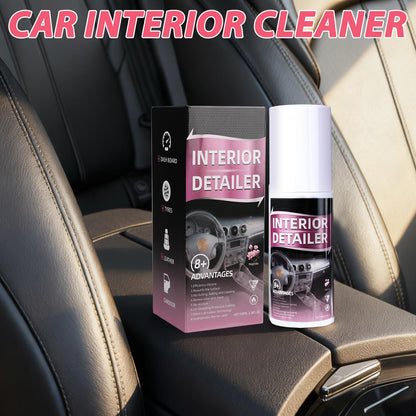 2pcs Car Interior Cleaner,Deep Cleaner Polishing, Large 15 Ounce Capacity Interior Detailer, Tire Cleaner, Suitable for Cleaning Rubber, Plastic, leather Surfaces Inside the Car