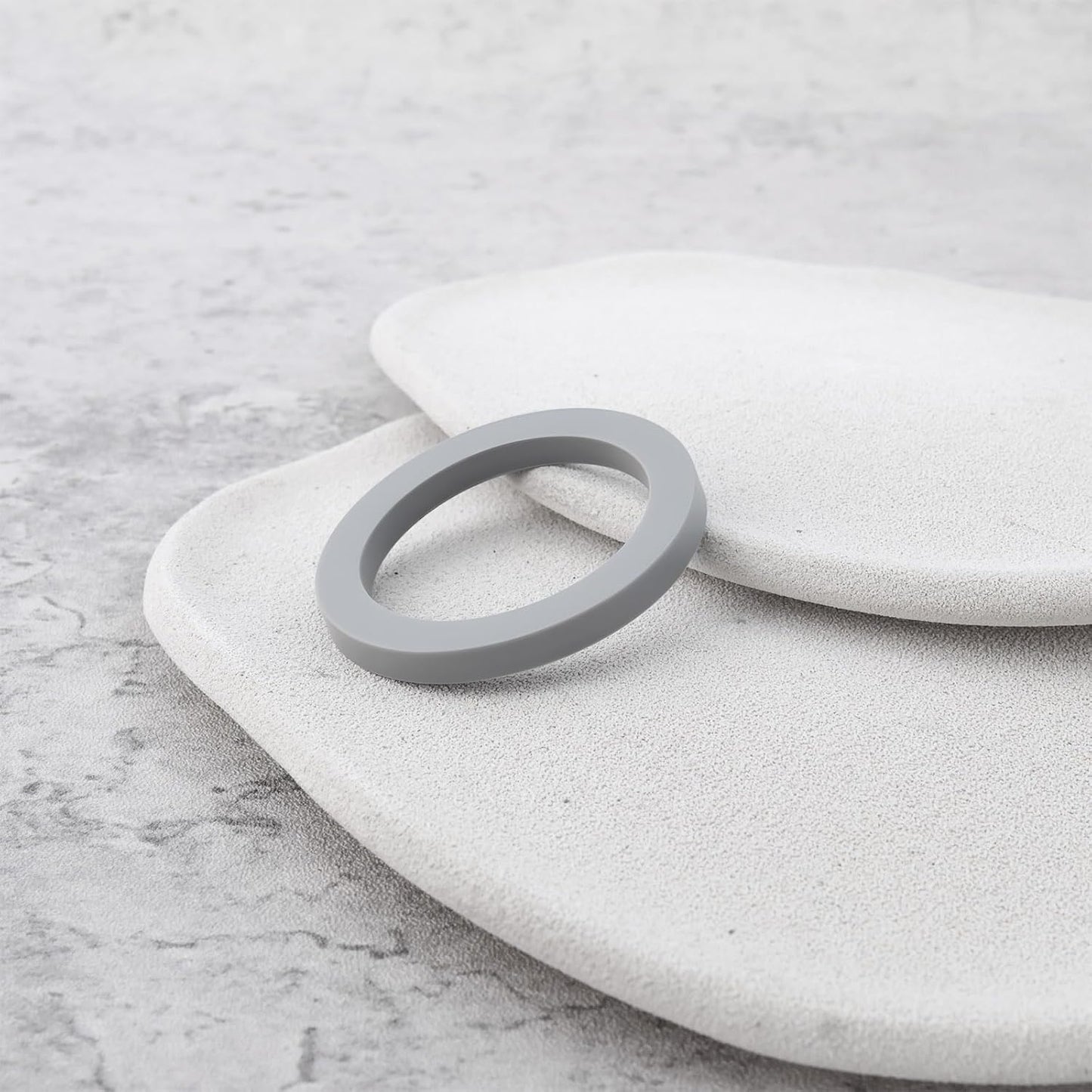 OTOTEC 2Pcs Dishwasher Rinse Aid Rubber Gasket 41x31x4 mm 00166625 Compatible with Bosch Compatible with Siemens