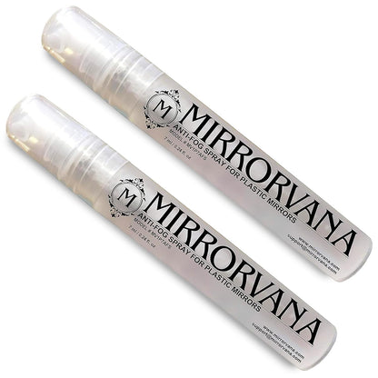 MIRRORVANA Anti Fog Spray for Shower Mirror (1 Bottle) - Maintains Fog Free Bathroom Shaving Mirrors for Men and Women - Long-Lasting Protection from Fogging for a Crystal Clear Reflection (7 ml)