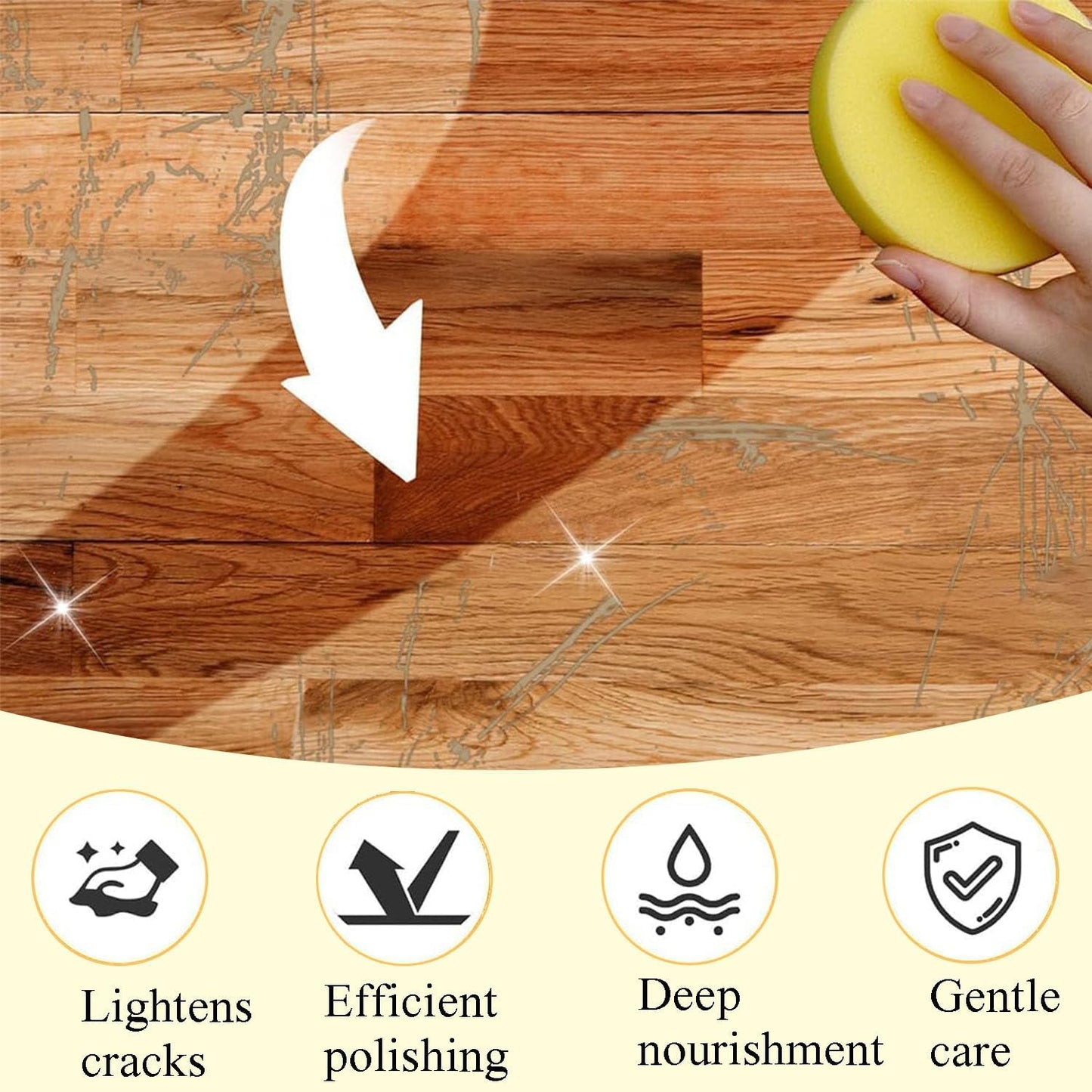 BOVVSKY Natural Beeswax Care Spray & Restorer, Natural Beeswax Spray Used to Care For Wood, Leather and Furniture Polish (2)