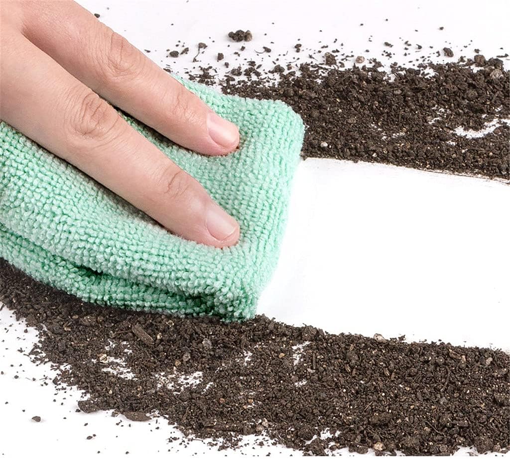 Thickened Dish Towel 5 Pieces of Wood Fiber Cloth Kitchen Cleaning Degreasing Dish Cloth Wipe Water Absorbent 32 * 32cm