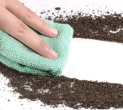 Thickened Dish Towel 5 Pieces of Wood Fiber Cloth Kitchen Cleaning Degreasing Wipe Water Absorbent 32 * 32cm