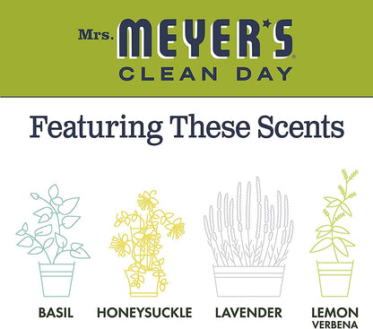 MRS. MEYER'S CLEAN DAY All-Purpose Cleaner Spray, Lemon Verbena, 16 Fl. Oz - Pack of 3