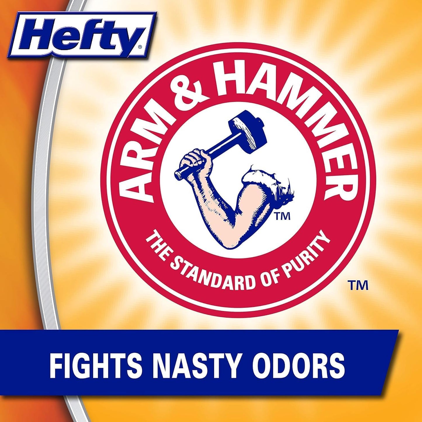 Hefty Small Trash Bags, Fabuloso Scent, 4 Gallon, 52 Count