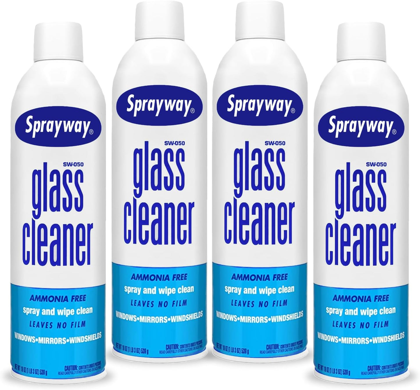 Sprayway Glass Cleaner - 6 Cans