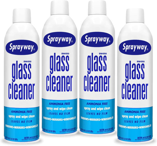 Sprayway Glass Cleaner - 6 Cans
