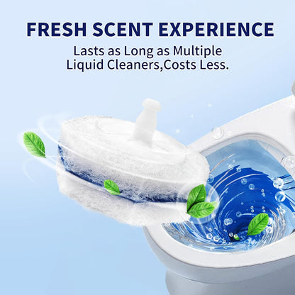 64 Count Toilet Wand Refills for Clorox Toilet Wand,5X Cleaning Power, Extra Thick, Fresh Fragrance,Compatible with Most Toilet Brushes