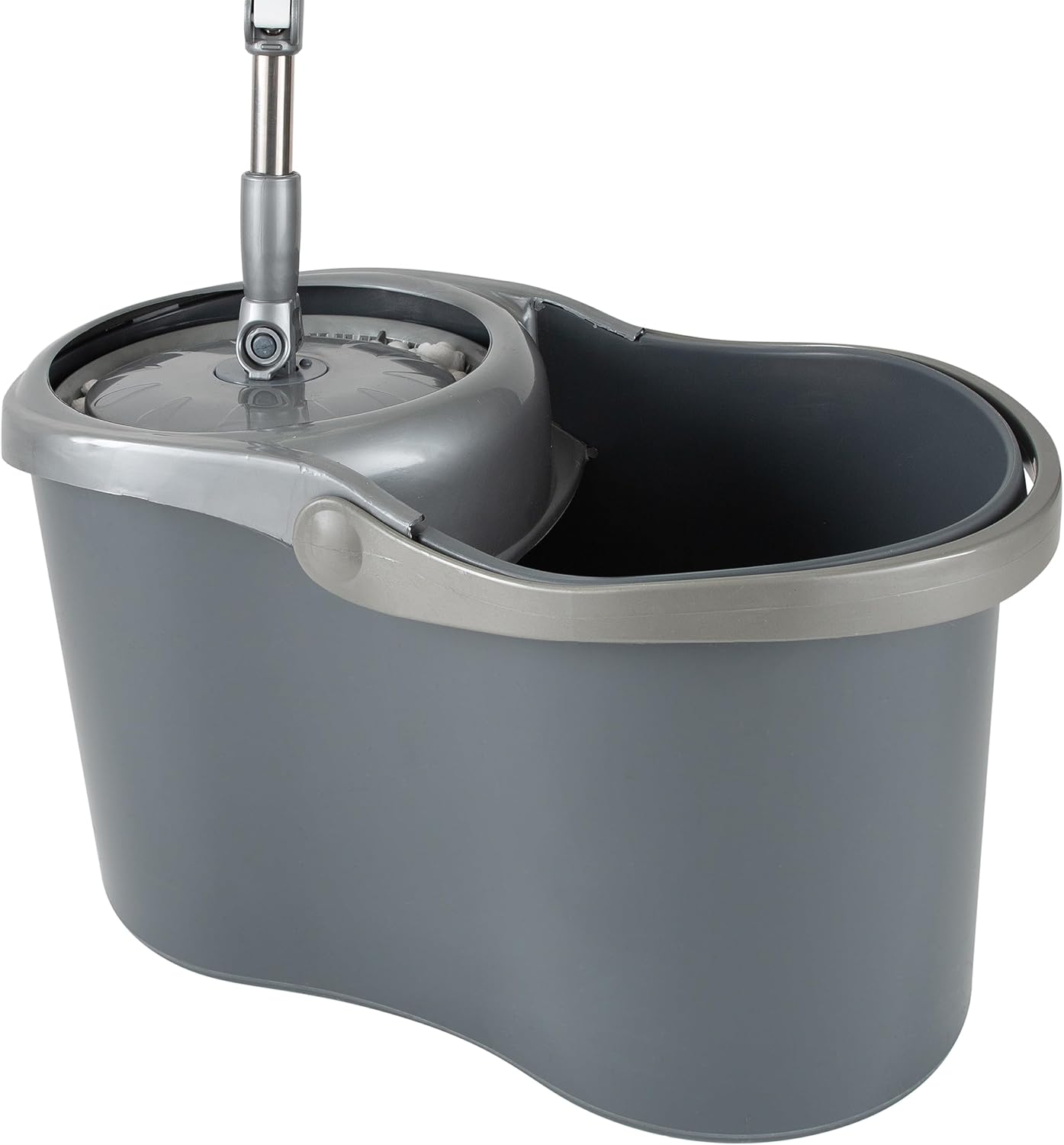 Simplify Self Wringing Mop & Bucket Set | 16 Liter | Extendable Handle | Gentle on Floors