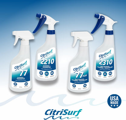 CitriSurf® 77 Plus Stainless Steel Rust Remover and Passivation Cleaner
