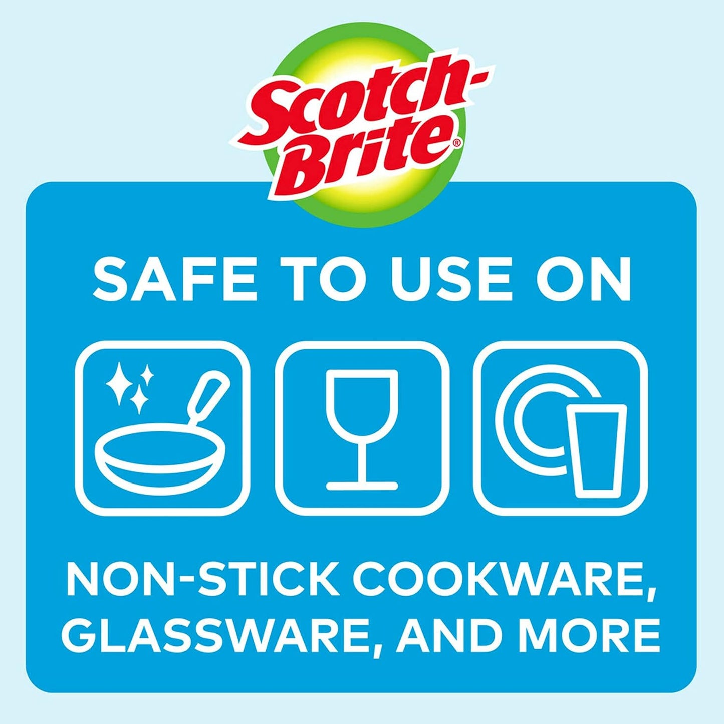 Scotch-Brite Stay Clean Scrubbing Dish Cloths, Rinses Clean and Dries Quick, 2 Non-Scratch Dish Cloths