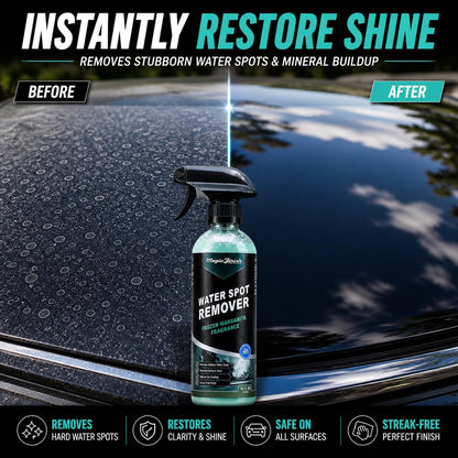Magic Finish Water Spot Remover for Cars – Professional Hard Water Stain & Mineral Deposit Remover for Paint, Chrome & Wheels – Restores Shine & Gloss – Frozen Margarita Scent – 16oz
