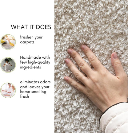 Carpet Deodorizer & Freshener, Pet & Kid-Friendly, Odor Eliminator (Vanilla, 4 oz)