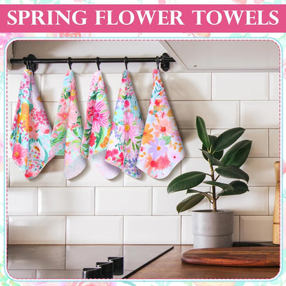 36 Pack Vintage Reusable Cleaning Cloths Washable Cotton Kitchen Towels for Home (Gray)