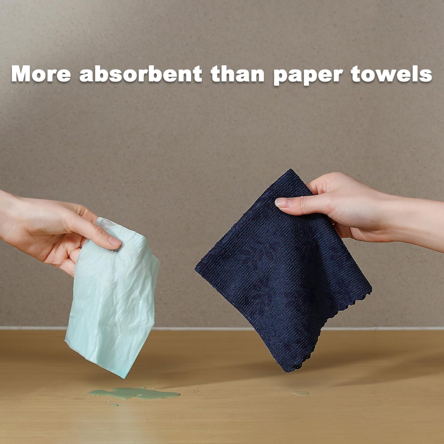 Microfiber Cleaning Cloth Roll,80 Pack Cleaning Towels,Lint Free Rags Paper Towels & Tear Away Reusable Towels,Washable Shop Rags Floral Wipe Cloth,Wash Cloths Dish Rags for Car Kitchen Window