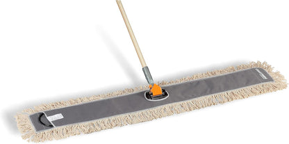 Coastwide Professional Cut-End Dust Mop Head, Cotton, 48" x 5", White