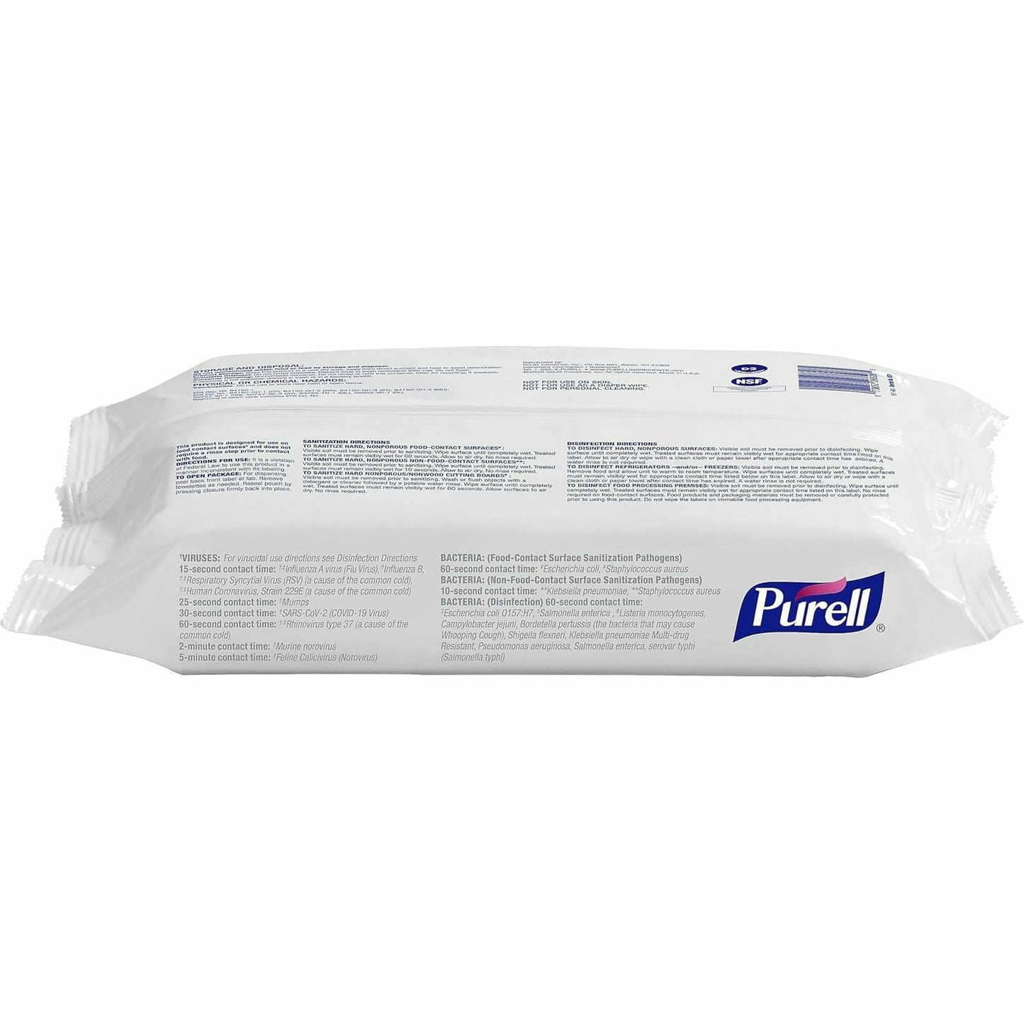 PURELL Foodservice Surface Wipes, 72 Count