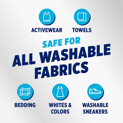 OxiClean Odor Blasters Fabric Rinse, 4-in-1 Clean Rinse Formula, Laundry Additive and Odor Eliminator for Sweat and Musty Odors, Sparkling Fresh Scent, 50 fl oz