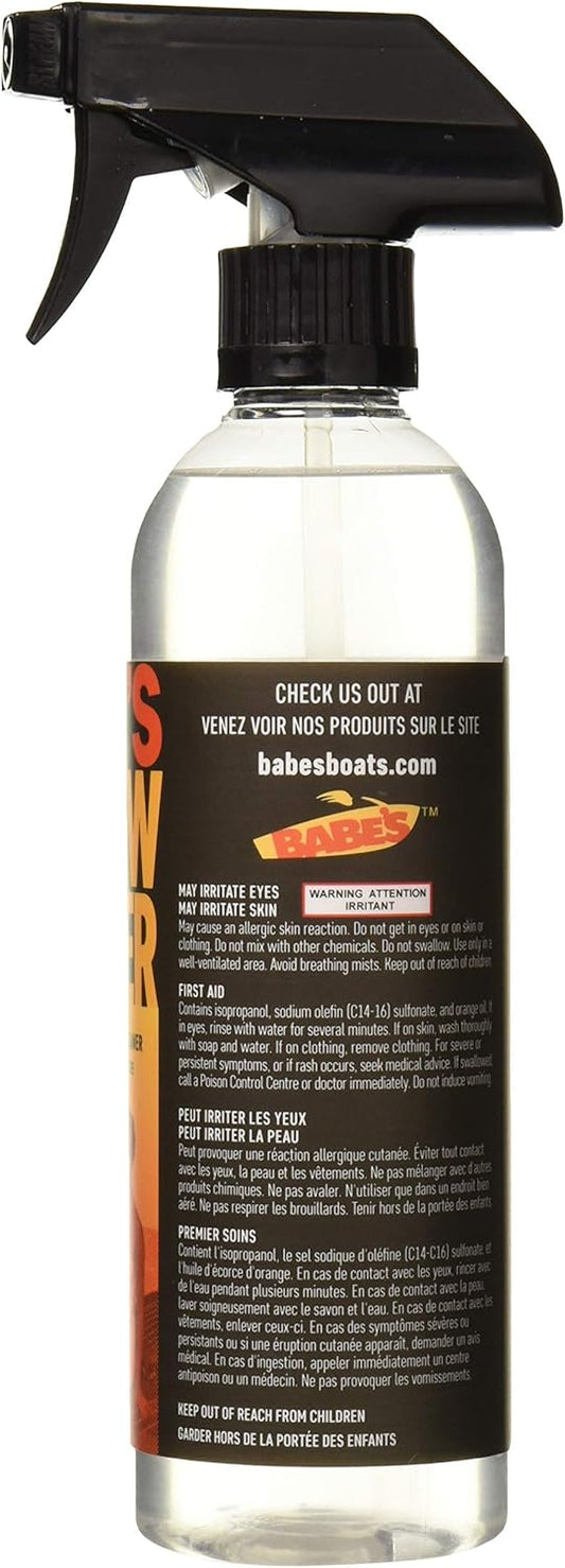 Babe’s Mildew Master – Lifts Marine Grime for Boats – Enzyme & Peroxide Formula – Safe for Carpet, Vinyl & Hard Surfaces