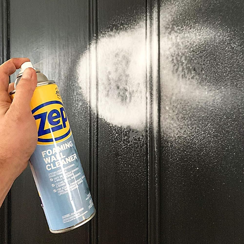 Zep ZUFWC18 Foaming Wall Cleaner, 18 oz, Clear