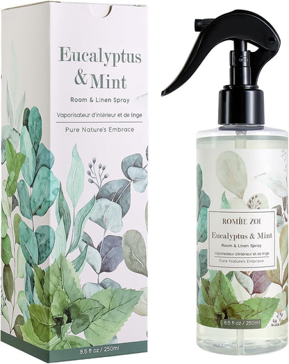 ROMIIE ZOI Room Spray Lemon, Air Freshener Spray Made with Natural Plant Extract, Scented Room Spray for Home Fragrance Fabric Spray Freshener 8.5 FL OZ