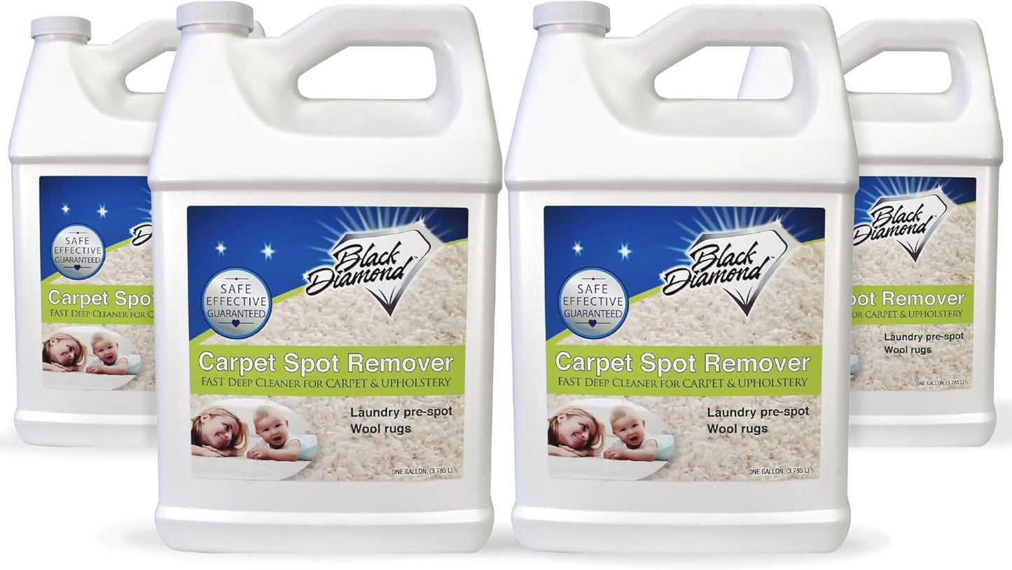 Black Diamond Stoneworks carpet and upholstery cleaner: this fast acting deep cleaning spot and stain remover spray also works great on rugs, couches, and car seats.(1-Quart)