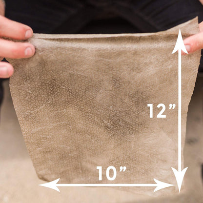 Eagle Grit Heavy Duty Cleaning Wipes – 72 XL Pre-Moistened Degreasing Hand & Tool Wipes – 10”x12” Industrial Strength Shop Towels – Removes Grease, Oil, Ink, Adhesives & Grime – USA Made