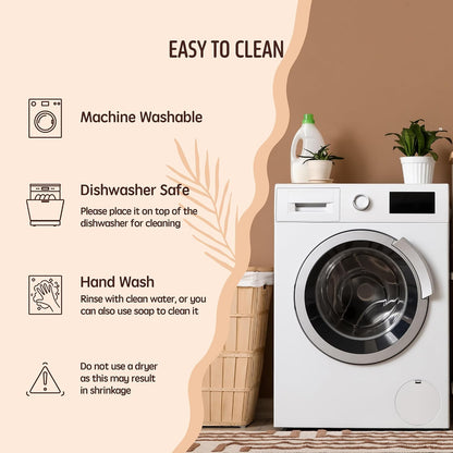 Swedish Dishcloths for Kitchen, Swedish Dish Cloths 5 Pack, Super Absorbent Reusable Paper Towels Washable, Biodegradable, Quick Drying, Dishwasher Safe