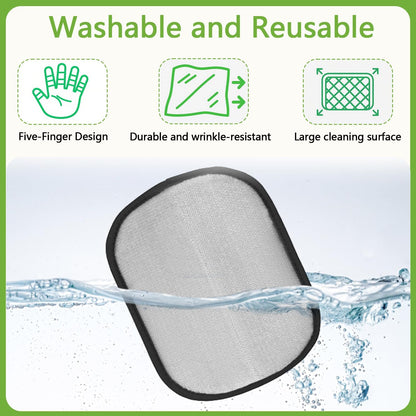 Pet Hair Removal Glove for Cats and Dogs - Electrostatic Pet Hair Remover Glove, Reusable Brush Pet Hair Remover for Couch, Carpet, Car Seat & Laundry（1PCS）