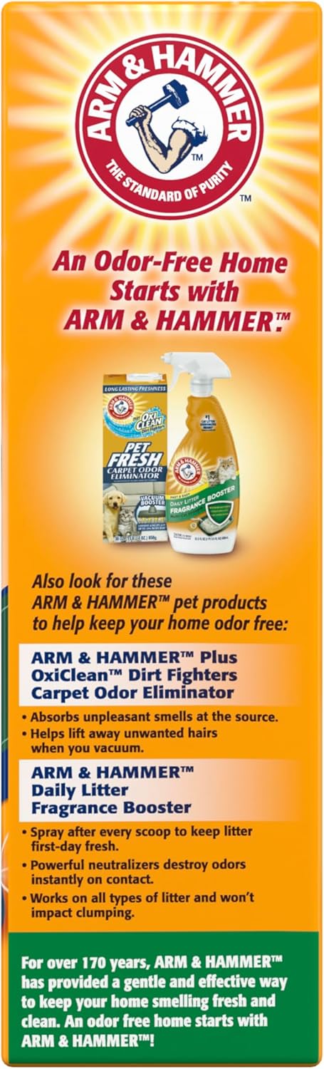 ARM & HAMMER Cat Litter Deodorizer Double Duty, 30 oz, 6 Pack