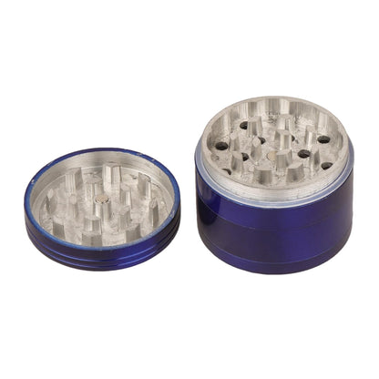 METIER Crusher 42mm Herb Grinder/Herb Crusher Spices with Honey Dust Filter 4 Parts Bong Accessories Classic Metal 42mm
